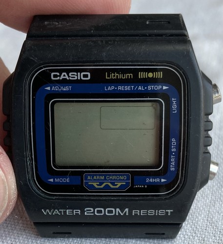 Montre Digitale Vintage Rétro Style Casio Années 70 - Alarme, Chrono, étanche - Neuf Sous Sachet