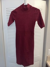 Guess Small Size S Maxi dress Maroon perfect condition