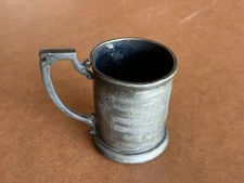 Antique Porter Plating Co Silver Plate Child’s Cup 1868