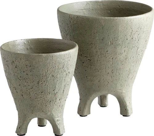 Graceful Ceramic Vase Gray-Molca Collection - Picture 4 of 4