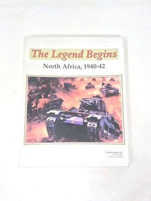 The Legend Begins: North Africa 1940-42 - Terran Games-Used- Box -Good-See Desc