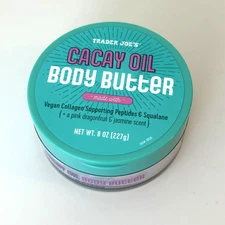 Trader Joe’s Cacay Oil Body Butter 8 oz – Limited Edition