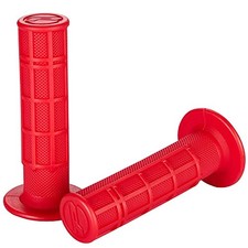 7/8'' ATV Grips Universal Handlebar Grips Soft Rubber Motorcycle Grip for Red