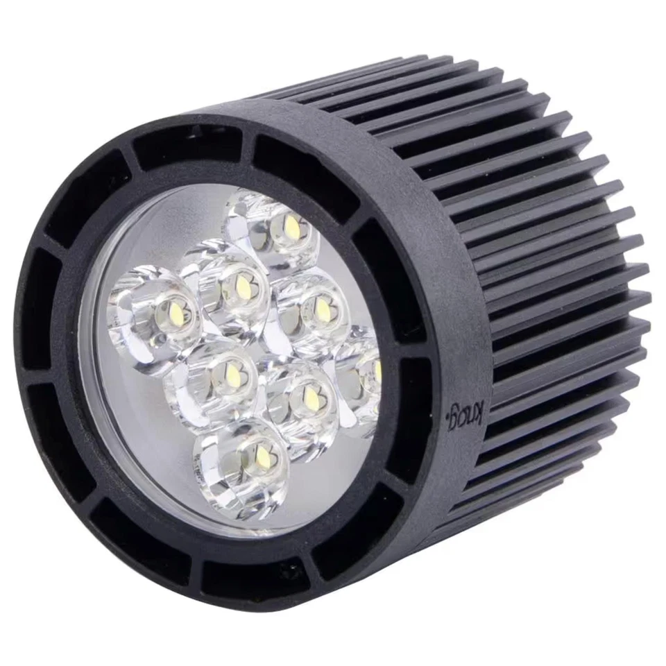 Knog Leuchtkopf PWR 2000 Lumen Taschenlampe Stirnleuchte Für Powerbank Schwarz