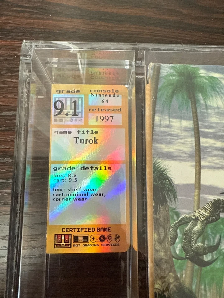 Turok Dinosaur Hunter N64 Graded 9.1 - Image 3 of 4