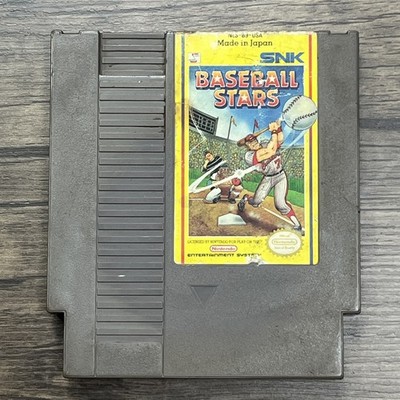 SNK Baseball Stars Nintendo NES Cartridge Only 80s Retro Video Games