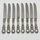 Reed & Barton Francis I Sterling Silver 9 1/8" Knives Set Of 8 NO MONO