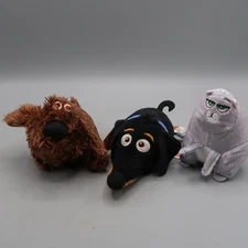 McDonald’s Happy Meal Secret Life of Pets Plush Mini Toy Chloe Duke Buddy lot