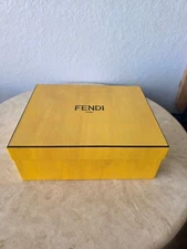 Authentic FENDI Empty Gift Box 12x10x5