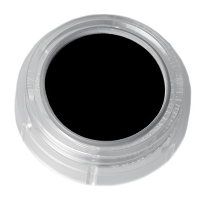 Grimas Eyeshadow/Rouge matt Lidschatten Schwarz (101) Tiegel 2 g