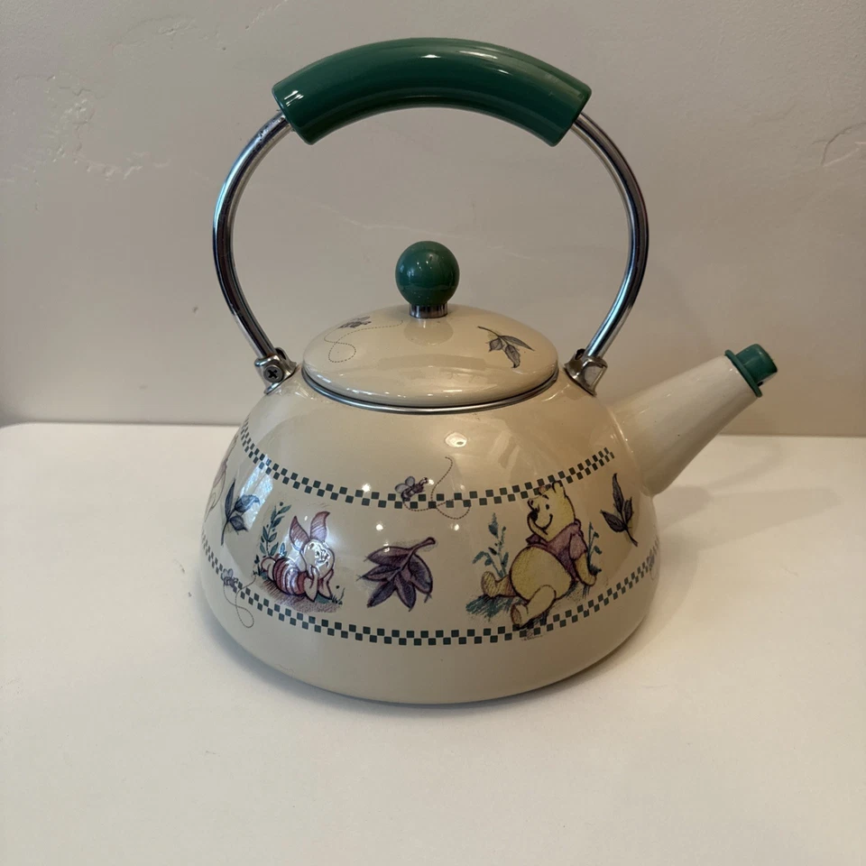 Walt Disney World At Home Winnie The Pooh Whistling Tea Kettle Ceramic - Image 3 of 4