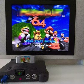  USA Version Mario Kart Video Game for Nintendo 64 Console