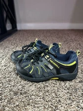 Merrell Select Dry Boy's Hiking Size 12 M Trail Shoes Chameleon Low Lace Blue