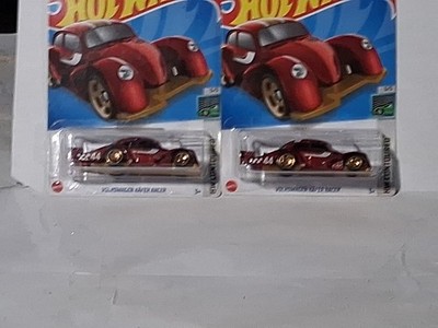 HOT WHEELS VOLKSWAGEN KAFER RACER Hw Contoured Lot Of 2 B38