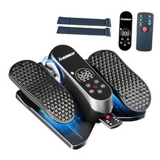 Under Desk Elliptical Machine, Electric Leg Exerciser for Seniors with 12