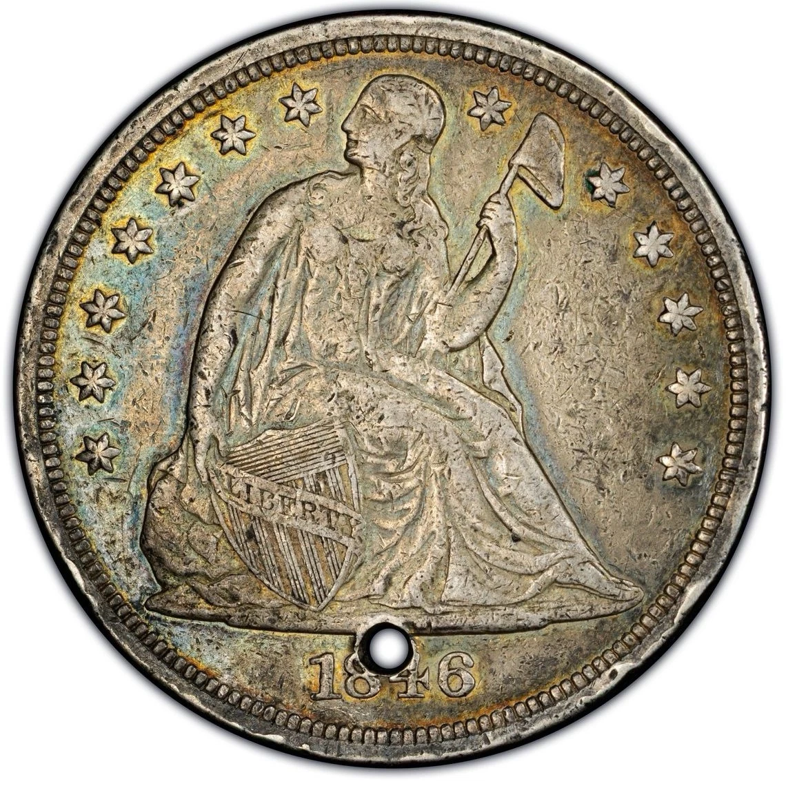 1846 Year Seated Liberty US Dollars (1840-1873) for sale | eBay