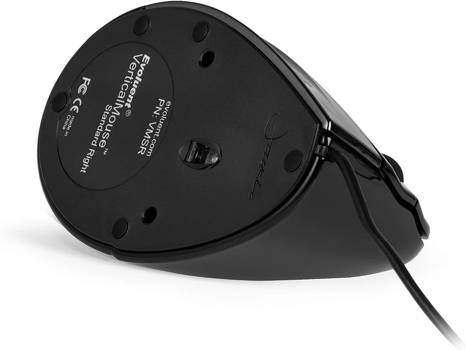 Bakker Elkhuizen BNEEVSR Vertical mouse right handed Evoluent 3 keys/scroll whee - Image 3 of 4