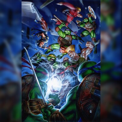 STREET FIGHTER VS TMNT #1 PEEJAY CATACUTAN EXCLUSIVE VIRGIN VARIANT