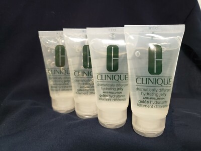 Lot 4 Clinique dramatically different hydrating jelly anti-pollution 1.5oz=6oz