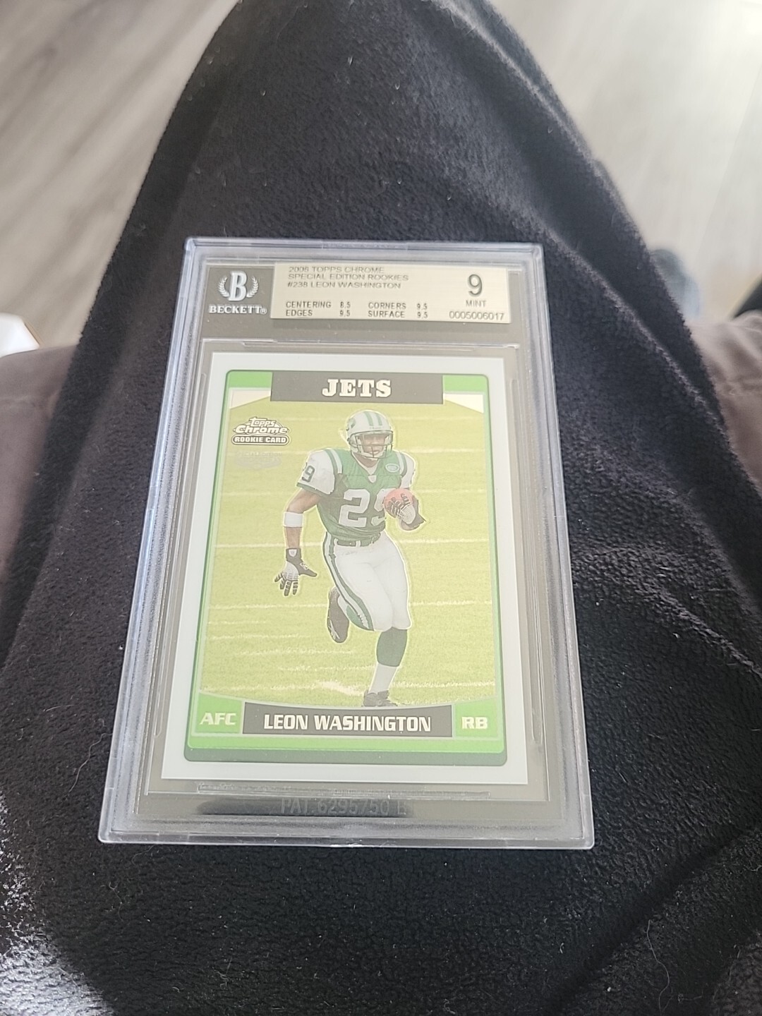 Leon Washington Topps Chrome #238 Special Edition