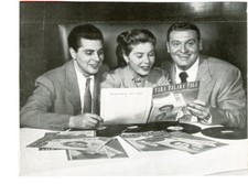 Mindy Carson Frankie Laine Magazine Photo original Clipping 1 Page F11802