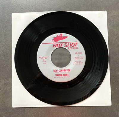 7'' Marsha Brody - Right Combination - US Hot Shot Northern