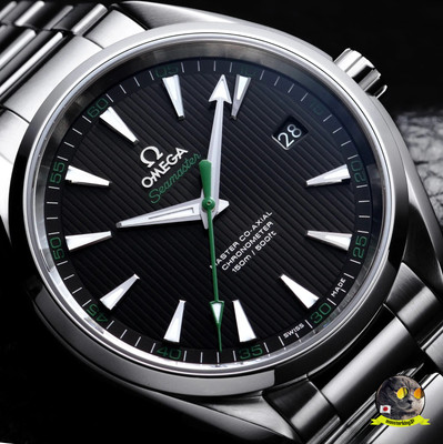 Omega Seamaster Aqua Terra Black Dial Men's Watch 231.10.42.21 .01.004 Golf NEW!