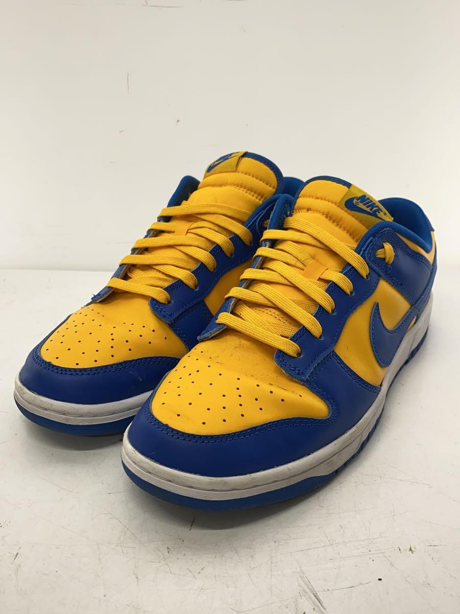 DD1391-402 Nike Dunk Low Blue Jay and University Gold UCLA Navy