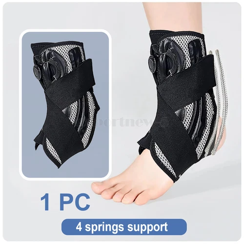 Foot Drop Ankle Brace Splint Orthotics Fracture Sprain Injury Stabilizer Support - Picture 15 of 18