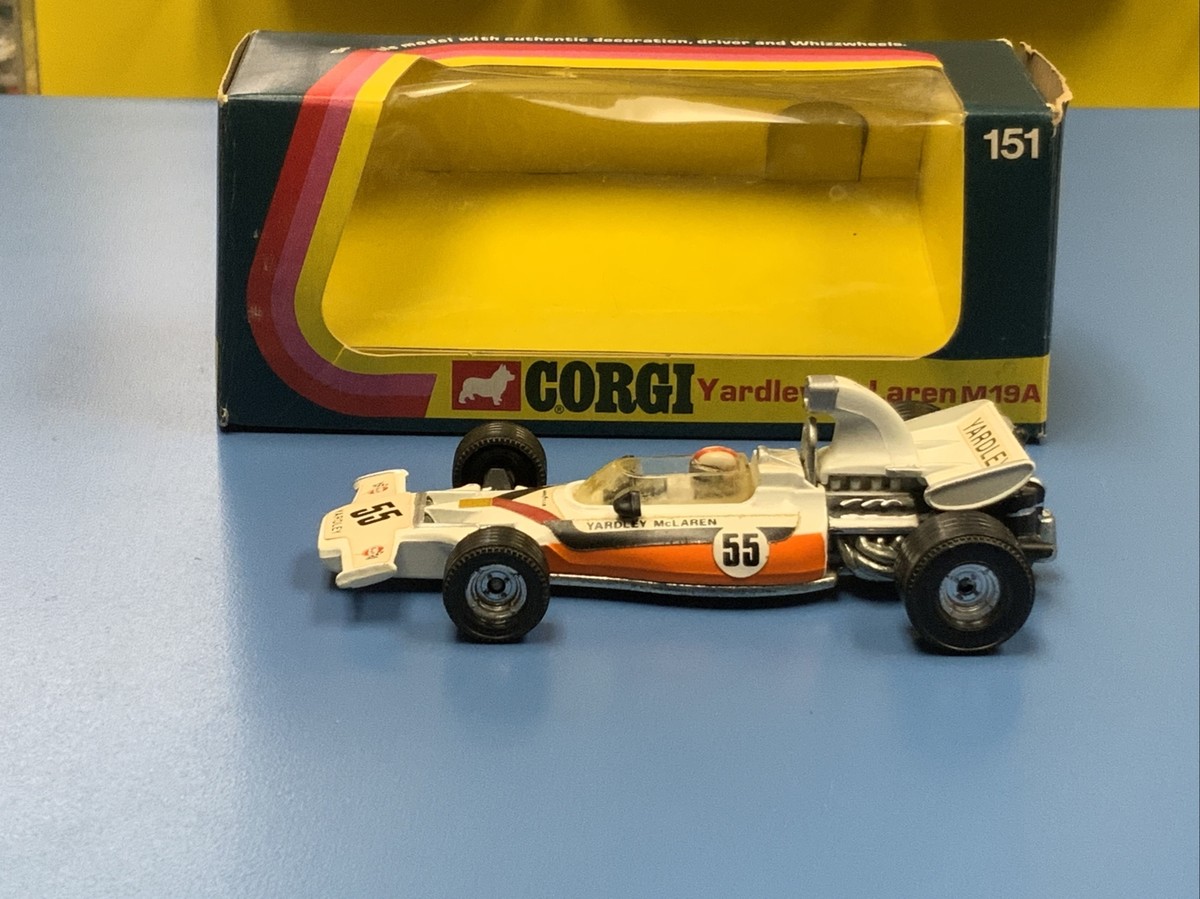 CORGI YARDLEY McLAREN M19A FORMULA 1 #151 | eBay