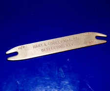 Vintage HART & COOLEY MFG. CO. 'DEFLECTING KEY' - HVAC Vent Adj.