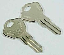 (2) Llave en blanco Sentry Safe Ilco 1626 / Ez SS4 niquelada
