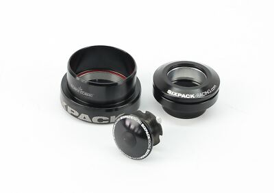 SIXPACK Department 2 in 1 Ahead Steuersatz 1 1/8 - 1.5'' EC34/28,6  EC49/40  OVP
