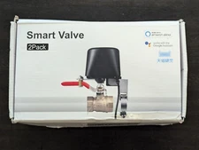 Zigbee SM-AZ713 Smart Wireless Water Valve 2 Pk Works with Alexa & Google Home