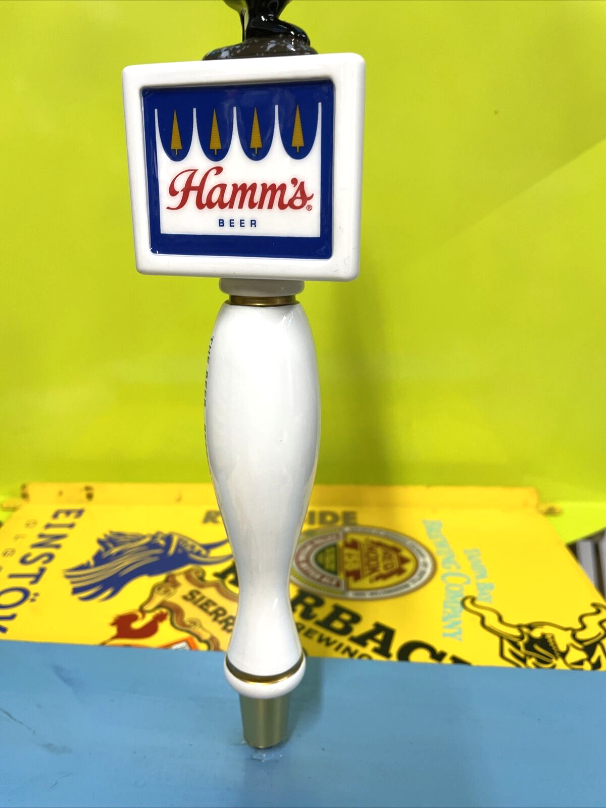 Hamm's Bear BEER Tap Handle New in Box NIB 12" Figural BAR MINNESOTA