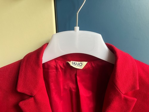 GIACCA LIU JO VESTITO PIUMINO TRENCH CAPPOTTO PARKA DONNA WOMAN ROSSO RED ROUGE - Foto 3 di 10