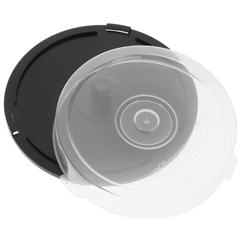 DVD Storage Box CD Storage Container Plastic DVD Holder Portable CD Storage Case - Afbeelding 5 van 12