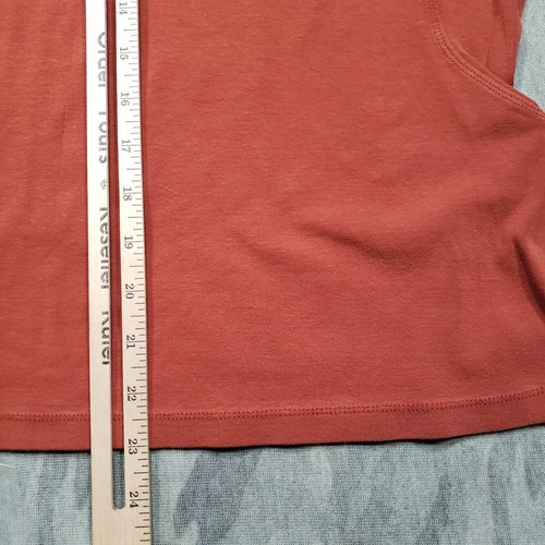 REI Top Womens XL Brown Long Sleeve Quarter Zip Outdoors - Picture 10 of 11
