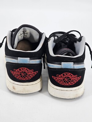 Size 9 - Air Jordan 1 Low Black for sale online | eBay