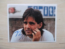 Alex Caffi autograph signed 9x12 cm picture