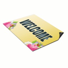 Car Magnet Set of 2 Welcome Outdoor Advertising Printing A Industrial Sign