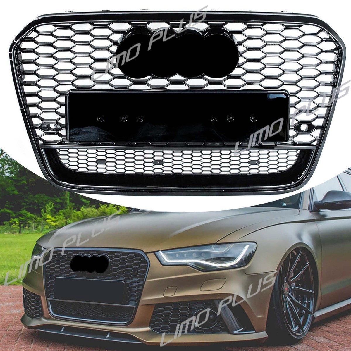 AutoStyle Sport Grill Passend Voor Audi A5 2007-2011 - View #11