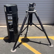 Quick Set 4-63120-BLKA, 4-52926-BLK Heavy Duty Tripod and Head + Case