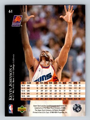 1995 Upper Deck #61 Kevin Johnson NM/MT | eBay