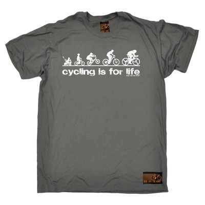 Cycling Is For Life T-SHIRT Radfahrer Fahrrad Trikot Radfahren T-Shirt Geburtstag lustiges Geschenk