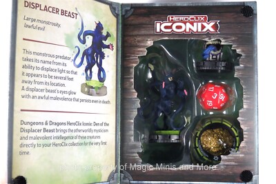 HeroClix Iconix ~ DEN OF THE DISPLACER BEAST Mimic & Longsword
