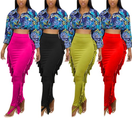 Side Tassel Bodycon Cocktail Party 