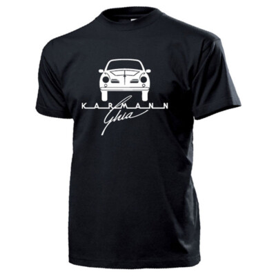 Karmann Ghia logo coat of arms car passenger car vintage Wolfsburg Osnabrück-T shirt #16338