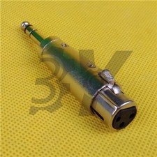 1PCS XLR Female Adapter to 1/4" Stereo TRS Connector NEW