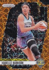 2024 Panini Prizm WNBA SSP  Orange Velocity  #6 Isabelle Harrison, Chicago Sky